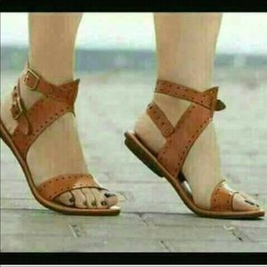Brown sandals